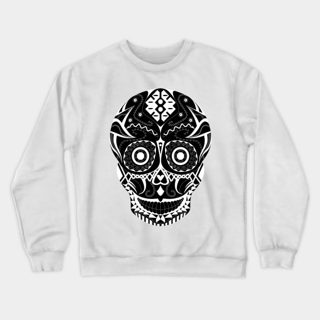 negative zone skull mask ecopop Crewneck Sweatshirt by jorge_lebeau